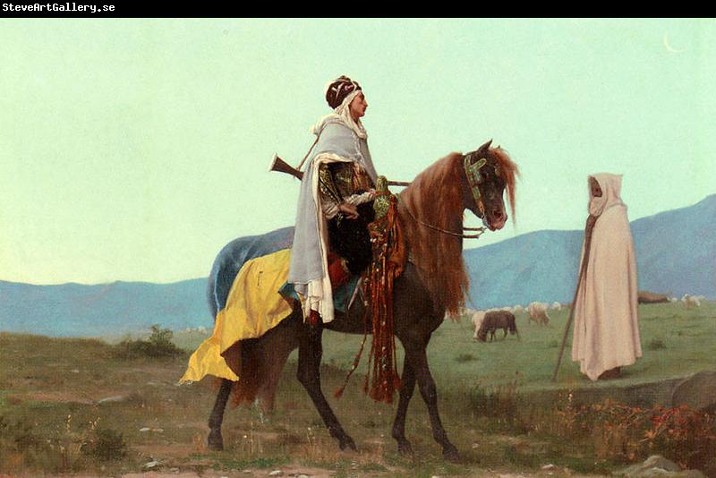 Gustave Boulanger An Arab Horseman